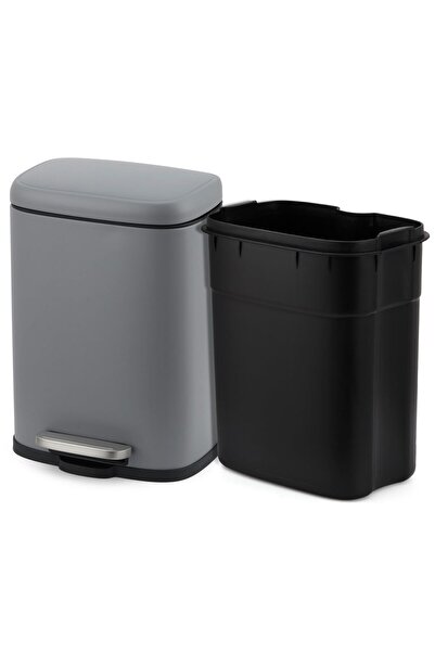 Garvee Easy Clean and Fingerprint Resistant - 5L Stainless Steel Waste Bin wi...