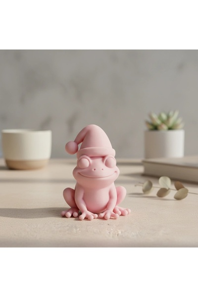OEM Figurină Broscuță Decorativă cu Căciulă 15 mm