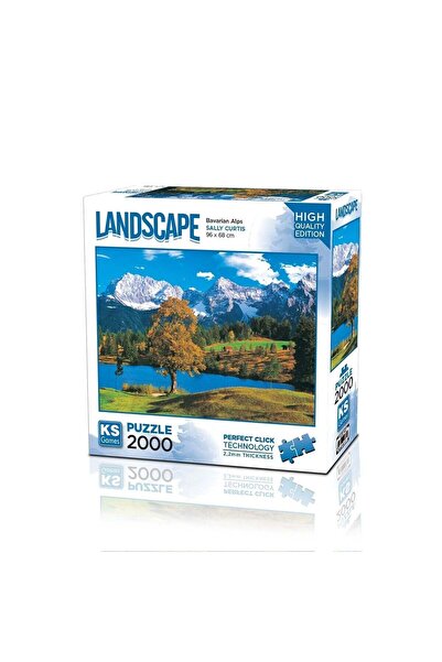 WOWMOMKIDS 22535 Puzzle 2000 Bavarian Alps