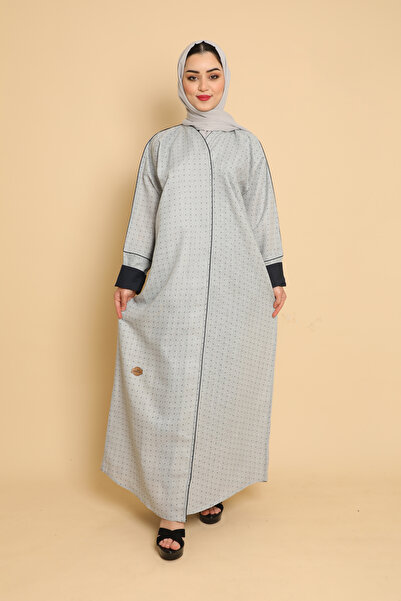 Stylish Fashion Stylish Fashion Abaya by Lenn in Lead Grey