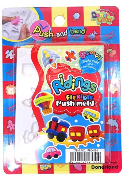 Puzzle Flexible Molds for Modeling Clay - Various Shapes