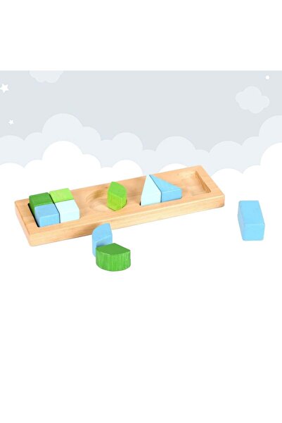 Puzzle Geometric Fractions Board