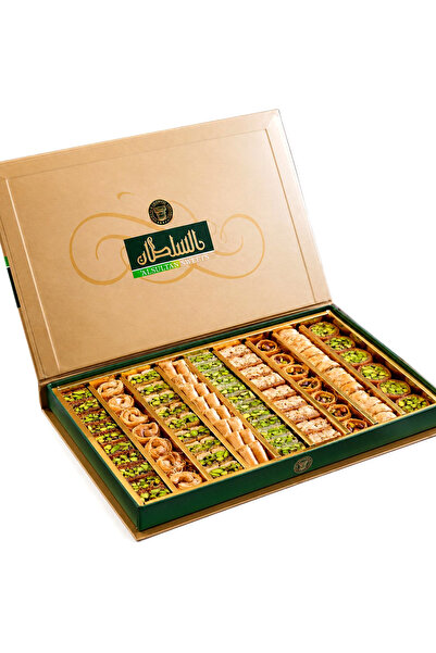 ALSULTAN SWEETS Al Sultan Assorted Mixed Baklawa 750g - Premium Arabic Sweets...