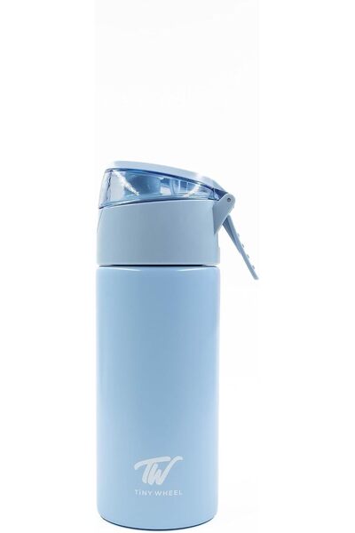 TINY WHEEL Stainless steel spray bottle from Tiny Wheel, 400 ml capacity, lig...