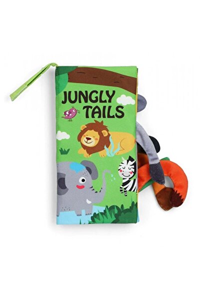 Puzzle Educational Fabric Book for Children - Forest Animals' Tails
