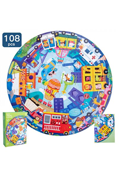 Puzzle بزل حركة المرور- 108 قطعة