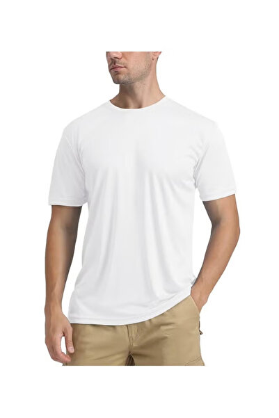 GGEROU Men's T-shirt, Training T Shirt, UPF 50+ sun protection clothing, summ...