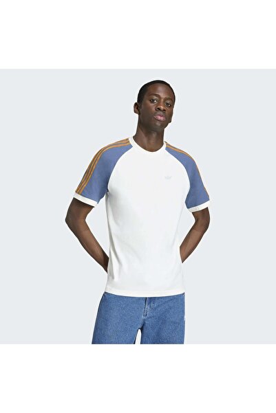 adidas Ανδρικό λευκό μπλουζάκι Cali (KX1261)