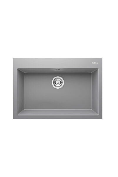 RealStone REAL STONE K03 DIDYMA 77 GRİ GRANİT EVİYE
