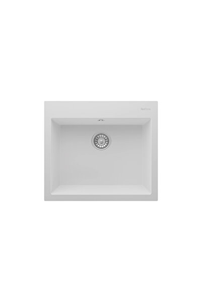 RealStone REAL STONE K02 DIDYMA 60 BEYAZ GRANİT EVİYE