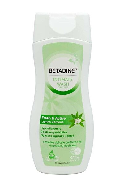 BETADINE غسول للمنطقة الحساسة فريش آند أكتيف 250 مل