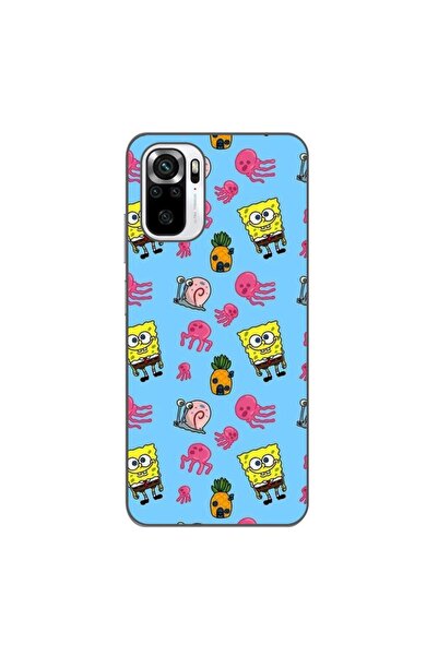 OEM Θήκη συμβατή με Xiaomi Poco M5s από σιλικόνη gel TPU με σχέδιο Σφουγγαράκης