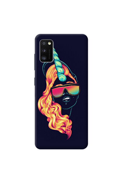 Other Samsung A41 Horn style Transparent Silicone TPU Θήκη