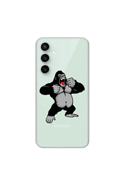 Other Samsung S24 Angry Gorilla2 Transparent Silicone TPU Θήκη