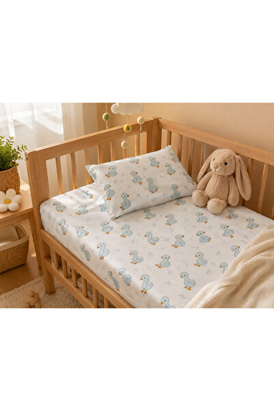 Minora Baby&Kids Minora %100 Pamuk Ranforce Lastikli Bebek Çarşafı ve Yastık ...