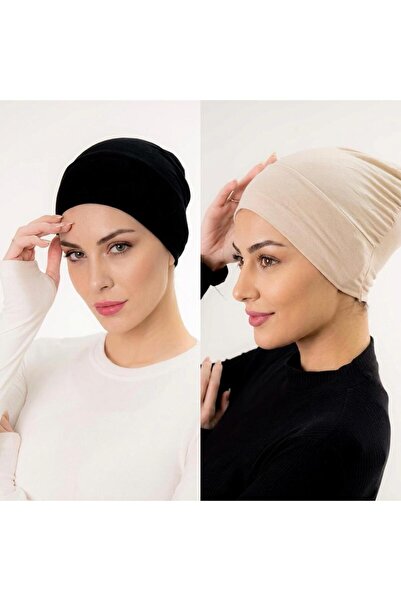 İSTDONATELLA Tesettür Elastic Non-Slip Seamless Practical Lux Bonnet