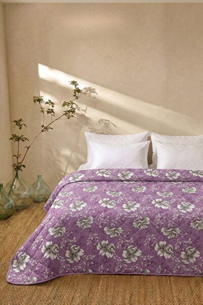 EVA Single Quilted Patterned Multi-Purpose Bedspread and Sofa/Sofa Cover 155 ...