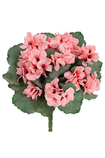 Roberto Rossi Muscata artificiala tufa H40 cm cu 48 frunze si 11 flori roz