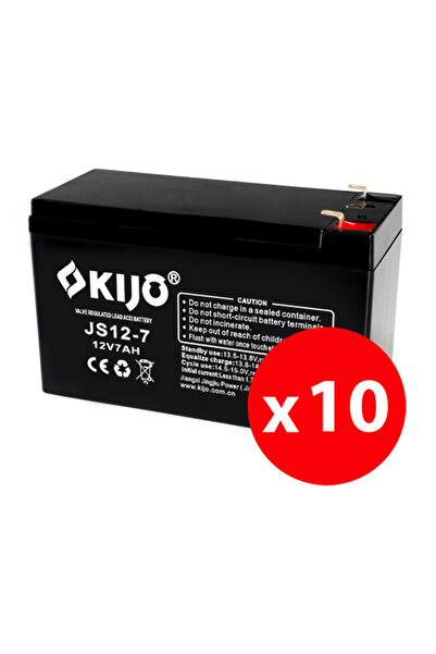 KIJO Cutie cu 10 baterii JS12-7 - JS12-7-BAX