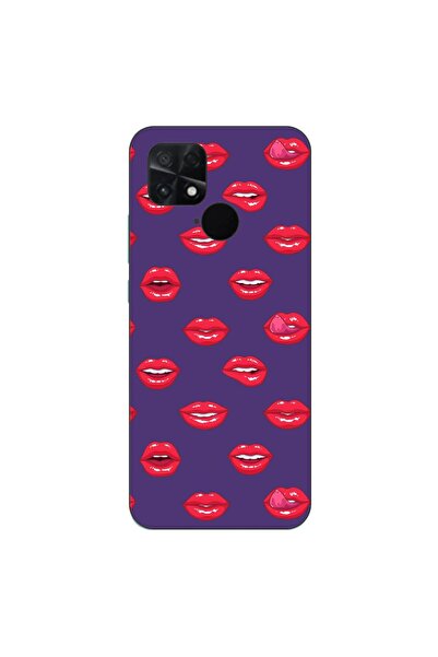 OEM Husa compatibila cu Xiaomi Poco C40 Silicon Gel Tpu Model Buze Pattern