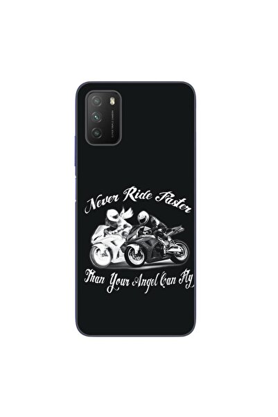 OEM Case compatible with Xiaomi Poco M3 Silicone Gel Tpu Pattern Never Ride F...