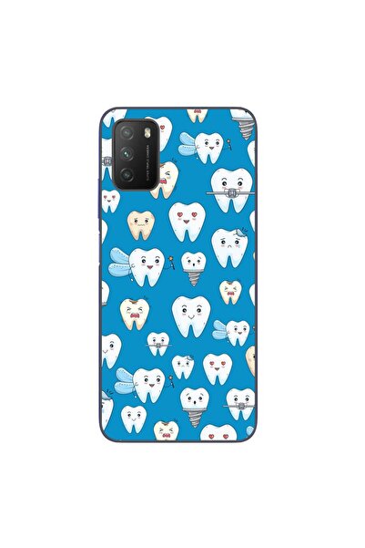 OEM Case compatible with Xiaomi Poco M3 Silicone Gel Tpu Model Dentist Pattern