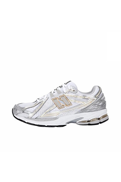 New Balance x Staud 1906R Vintage Casual Athlesiure Shoes White/Gold For Men/...