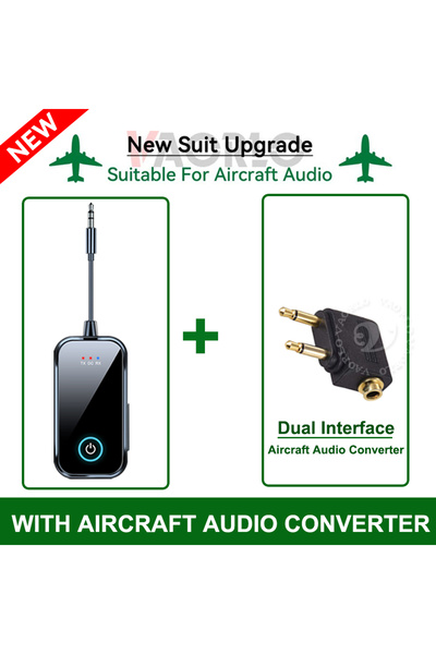Choice4 NEW-AP Converter Bluetooth 6.0 Car Audio Receiver Transmitter 3.5mm A...