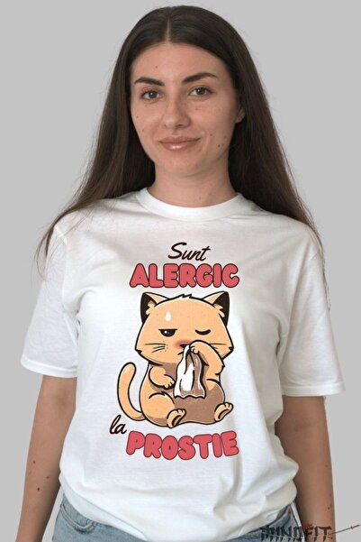 GILDAN Tricou Pisica Cu Alergie La Prostie