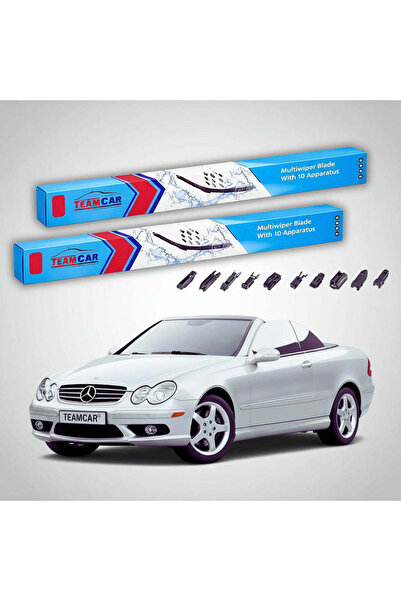 TEAMCAR Ștergătoare de parbriz Mercedes-Benz CLK A209 Cabriolet 2001-2009 |  ...