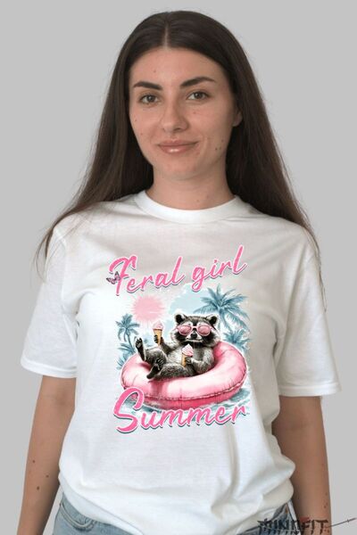 GILDAN Animal Party Summer T-Shirt