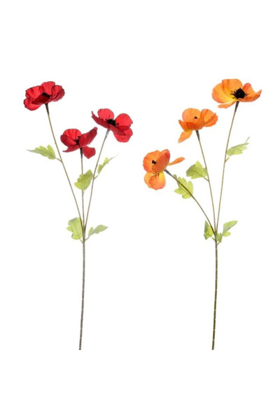 DecoDepot Artificial flower Poppy, 66 cm