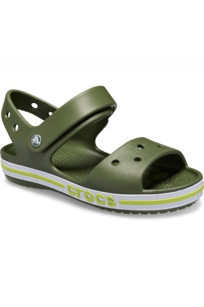 Crocs Παιδικό σανδάλι Μπαγιαμπάντ - Χακί
