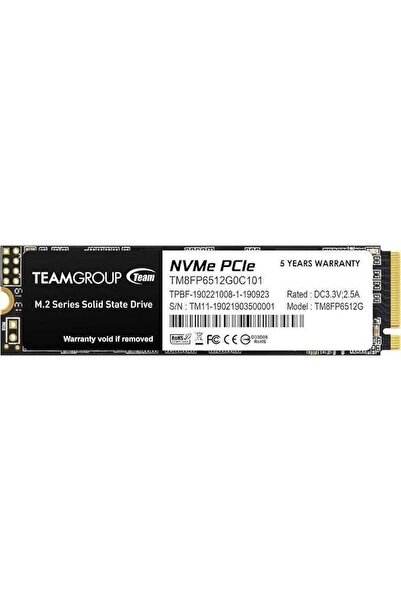 TEAMGRUP TEAMGROUP MP33 512GB SLC Cache 3DNAND TLC NVMe PCIe Gen3x4 M.2 2280 ...