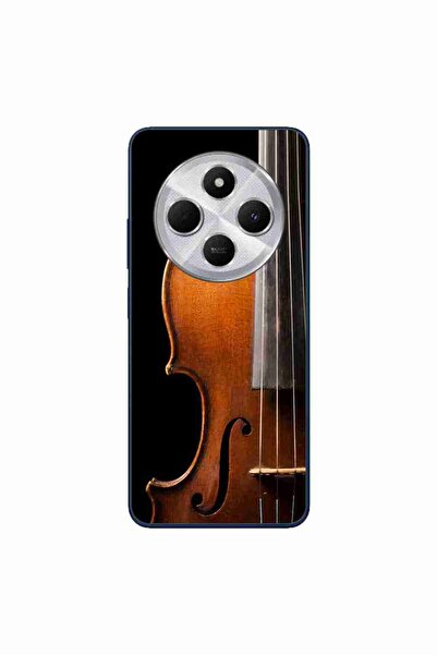 OEM Case compatible with Xiaomi Redmi 14C Silicone Gel Tpu Violin Pattern
