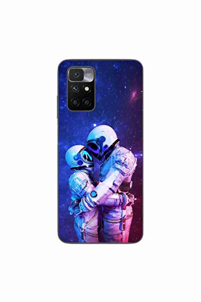 OEM Case compatible with Xiaomi Redmi 10 Silicone Gel Tpu Model Astronauts Co...