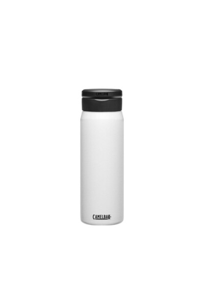 Camelbak زجاجة فت كاب المعزولة من الفولاذ المقاوم للصدأ سعة 750 مل - أبيض