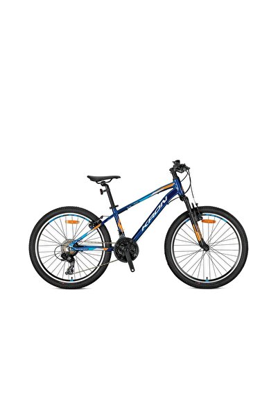 Kron XC 75 - 24 MTB - 13' - 21 Vites -M.Disc - Lacivert/Turuncu-Gri-Mavi