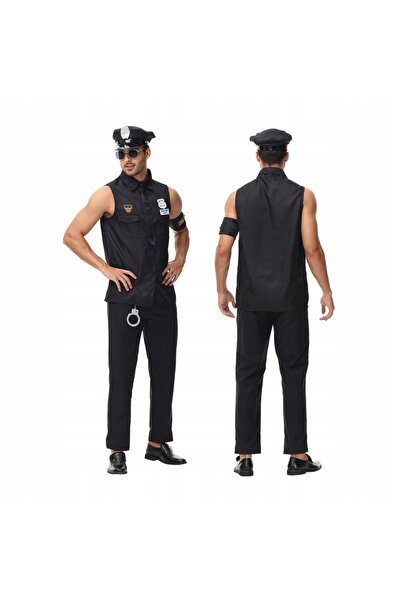 Korbi Costum, Korbi, Ofiter De Aplicare A Legii, Camasa Fara Maneci, Sapca Cu...