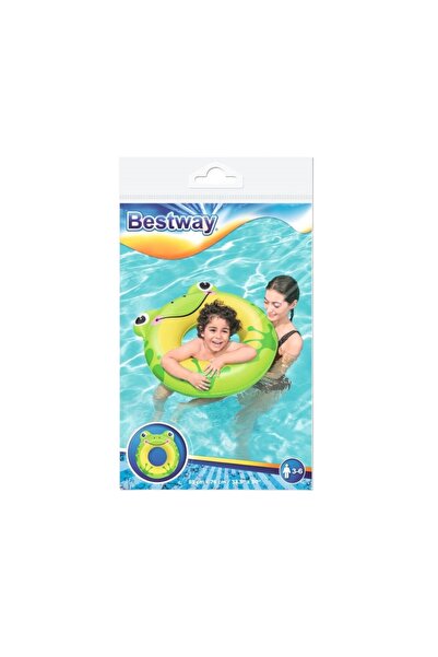 BESTWAY Colac gonflabil pentru înot, Broască, 79 x 85 cm, 36351