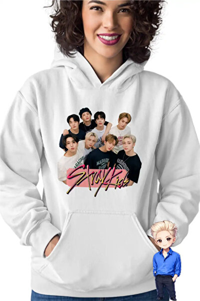 OEM Γυναικείο Φούτερ K-pop Stray Kids Party Merch