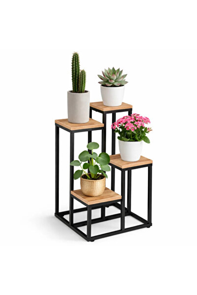 varioshop Suport pentru flori VarioShop ® 4 niveluri, stil industrial tip lof...