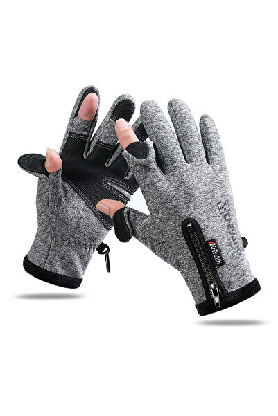 Choice7 XXL GRAY Cycling Winter Warm Gloves Touch Screens Windproof Waterproo...