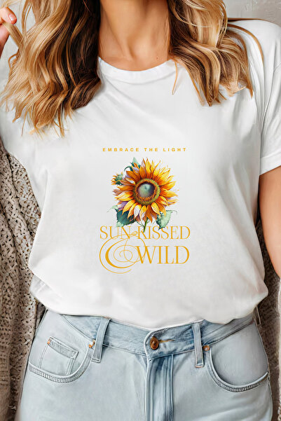 Sarah's Boutique Women's T-shirt – 100% cotton – Sunkissed Wild