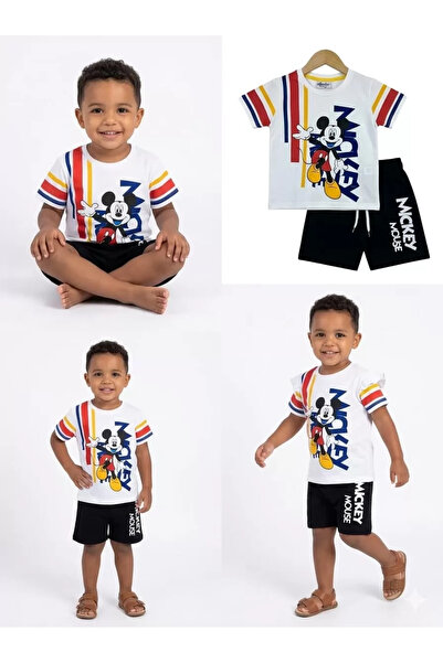Veraura Lifestyle 2/5 Years Old Mouse Printed Shorts Children's Set