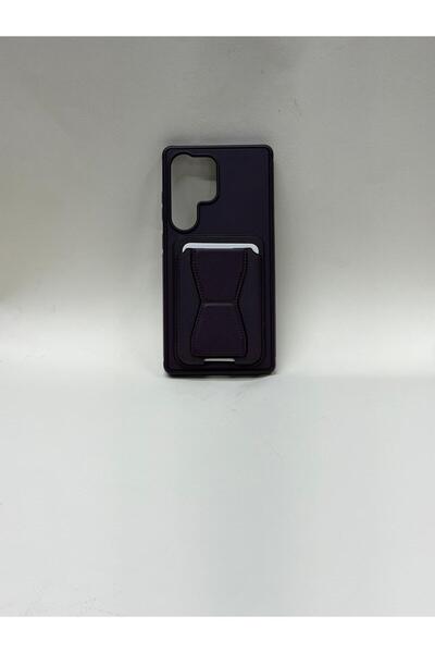 EFCASE Samsung Galaxy S25 FE Uyumlu Kartlıklı Premium Kılıf - Gizli Bölmeli C...