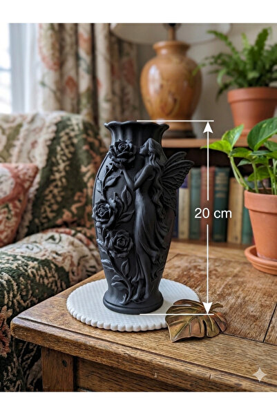 3dvan مزهرية زخرفية على شكل ملاك بتصميم خيالي