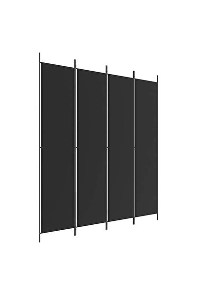 vidaxl Paravan de cameră cu 3 panouri, 200x220 cm, textil