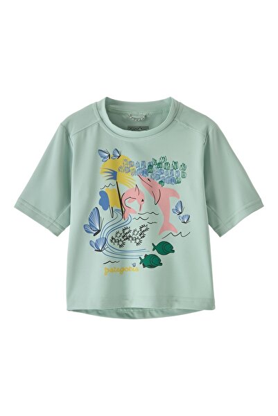Patagonia Tricou băieți bebeluși Capilene ®   Silkweight Pdti