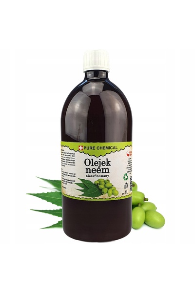 CHOSA Ulei de Neem, Pure , 1l, Presat la Rece, Nerafinat, pentru Plante, Prot...